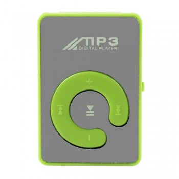 Mini Clip Flower Pattern MP3 Player Music Media Support Micro SD TF Card For HIPERDEAL Dropship 171011