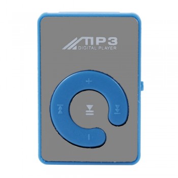 Mini Clip Flower Pattern MP3 Player Music Media Support Micro SD TF Card For HIPERDEAL Dropship 171011
