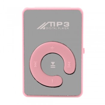Mini Clip Flower Pattern MP3 Player Music Media Support Micro SD TF Card For HIPERDEAL Dropship 171011