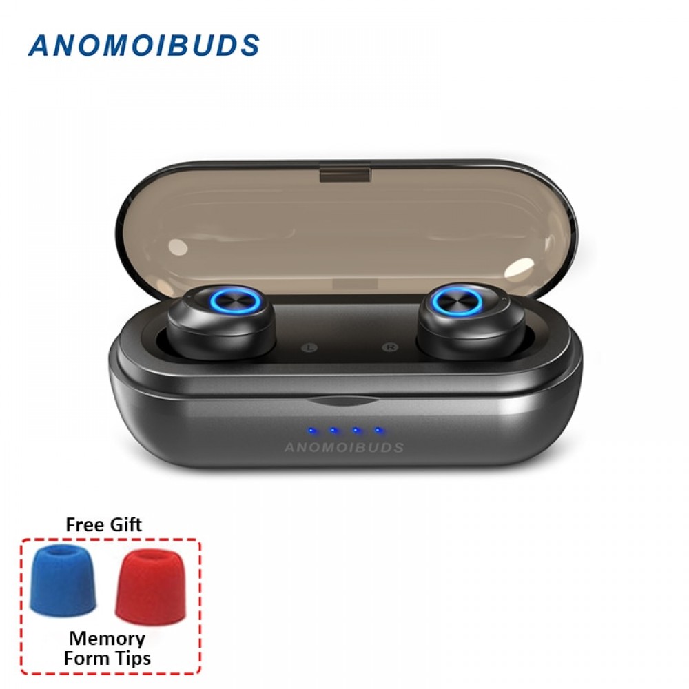 Anomoibuds Capsule Pro IP010-X 50 Hour Playtime Support AAC TWS Earbuds Bluetooth5.0 Earphone Deep Bass Hi-Fi Earphone