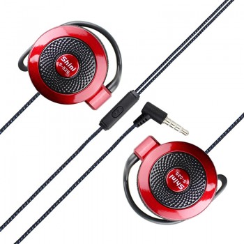 Earphone S520 General Purpose Ear Hook Headphone Headset with Microphone for iPhone Samsung Xiaomi All Mobile Phone