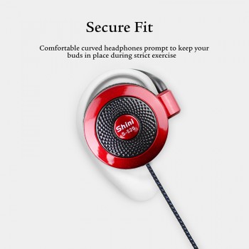 Earphone S520 General Purpose Ear Hook Headphone Headset with Microphone for iPhone Samsung Xiaomi All Mobile Phone