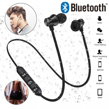 MOUDOU Bluetooth Headphones with MIC Wireless Bluetooth Earphone Sport Sweatproof Bass Music Headset for Mobile Phones