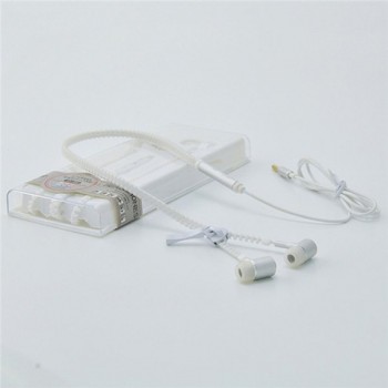 Mamp;J High Quality Full Glowing Earphone Luminous Light Metal Zipper Ear Phones Glow In The Dark For Iphone Samsung MP3 With Mic
