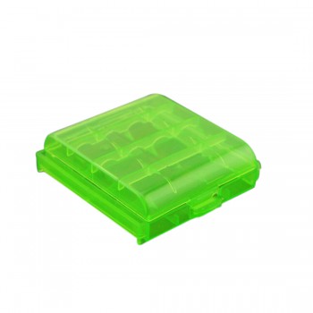 Centechia 2Pcs/lot Mini Portable Plastic Battery Case Holder Storage Box For AAA/AA Battery Rechargeable Full Cover