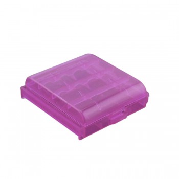 Centechia 2Pcs/lot Mini Portable Plastic Battery Case Holder Storage Box For AAA/AA Battery Rechargeable Full Cover
