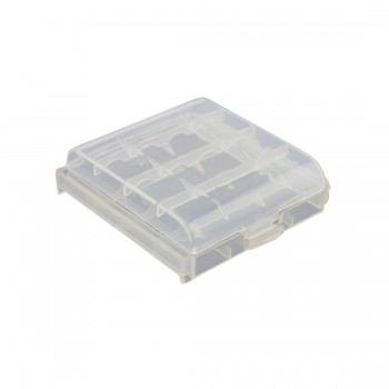 Centechia 2Pcs/lot Mini Portable Plastic Battery Case Holder Storage Box For AAA/AA Battery Rechargeable Full Cover