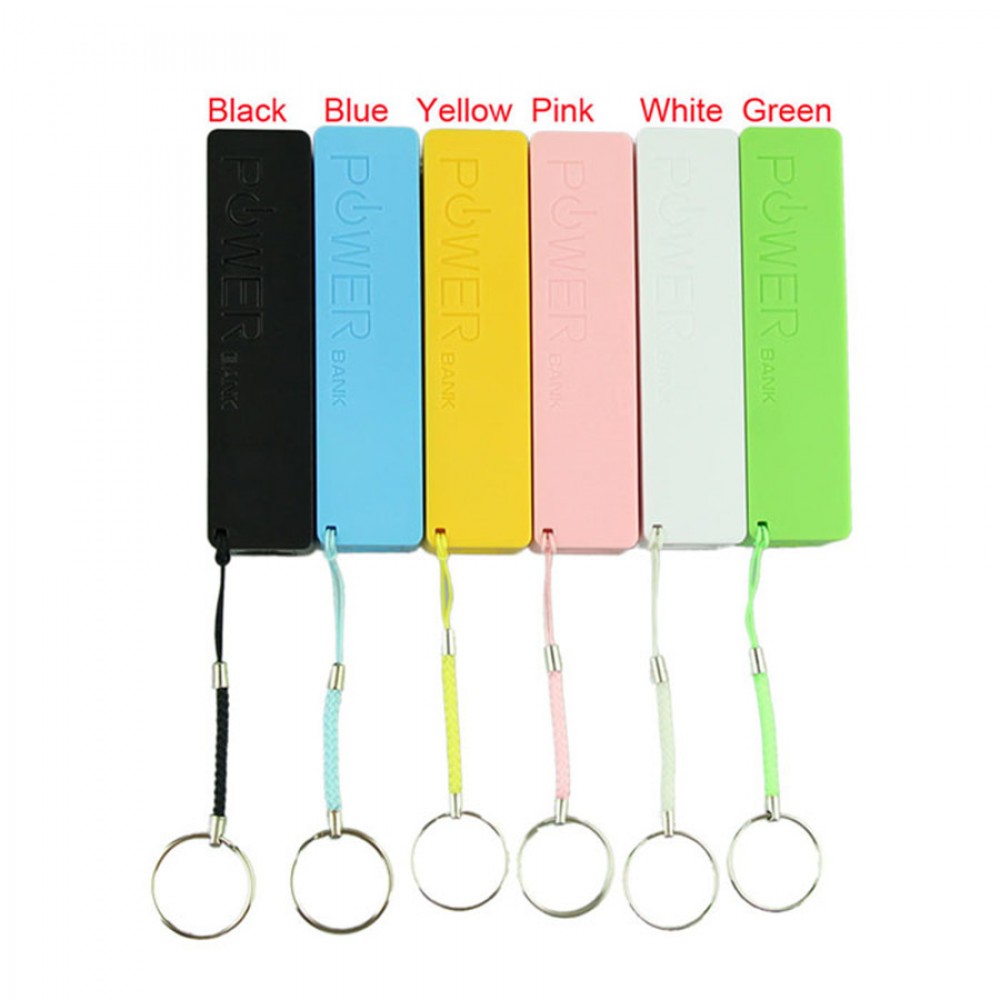 mosunx 2017 New Portable Power Bank 18650 External Backup Battery Charger With Key Chain Factory Price Drop Shipping