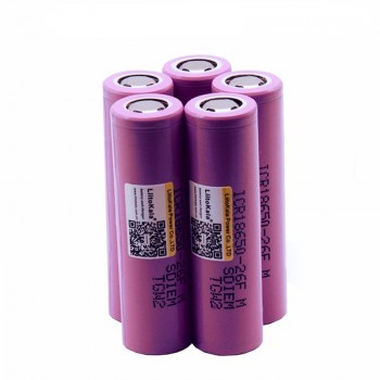Liitokala New 100% Original 18650 2600 mAh Li ion ICR18650-26FM 3.7V 18650 2500 battery