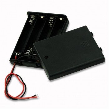 YCDC 2/3/4 Packs 14500 amp; 10440 battery Standard Slot Holder Case With Switch for AA / AAA batteries box Stack 6V 3volt Box ABS