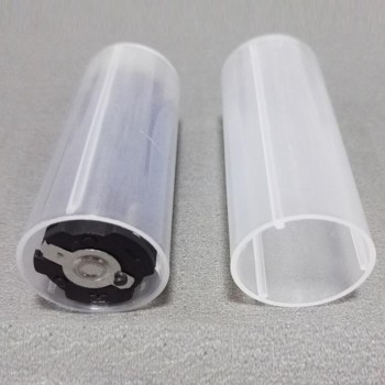 2pcs/lot High Quality 18650 Battery Fixed Tube Holder Battery Sheath Tube Plastic Case Adaptor For Flashlight
