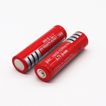 New 3.7V 18650 Batteries 4200mAh Li-ion Rechargeable Battery For Flashlight +EU Battery Charger