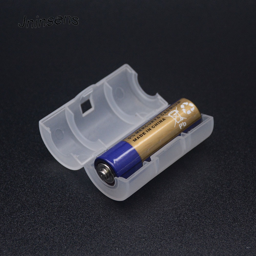 4 Pcs AA to C Battery Holder Adapter Battery Case Converter Switcher LR06 AA to C LR14 Size Battery Storage Box Wholesale