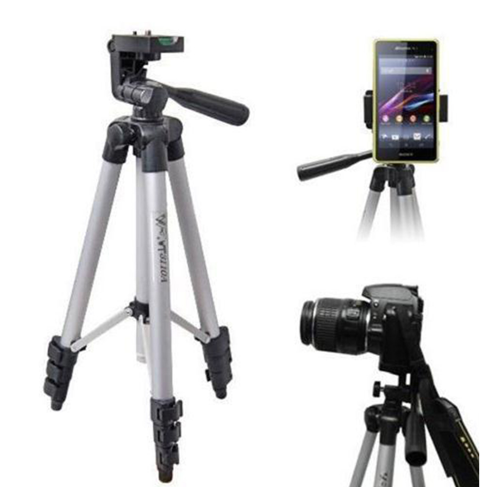 Lightweight Telescopic Camera Tripod Stand Holder for Gopro DSLR for Smartphone Action Camera Mount Monopod Holder