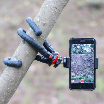 Ulanzi Mini Flexible Octopus Mobile Tripod With Phone Holder Adapter for iPhone X Smartphone DSLR Camera Nikon Canon Gopro Hero