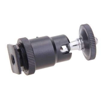 Camera Mini Cradle Tripod Ball Head LED Light Flash Bracket Holder Mount 1/4 Inch Hot Shoe Adapter With Lock Cheap Sale