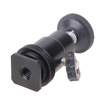 Camera Mini Cradle Tripod Ball Head LED Light Flash Bracket Holder Mount 1/4 Inch Hot Shoe Adapter With Lock Cheap Sale