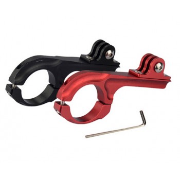 Bike Handlebar Mount  Bicycle Motorcycle CNC Aluminum Holder for Gopro Hero 5 6 4 3+ SJCAM Xiaoyi 4K SJ5000 Accessories
