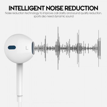 Heavy Bass Earphone for Xiaomi for Huawei for Letv Phones Sport Headset for Type-C Phones Noise Reduction Hifi Sound Quality