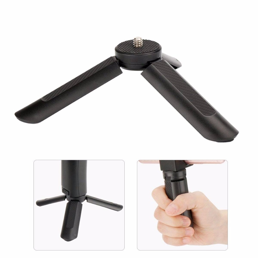 Ulanzi Mini Tripod for Phone, Smartphone Video Tripod Stand Handle Grip for DJI Osmo Pocket Gimbal Gopro 7 6 5 4 Zhiyun Smooth 4