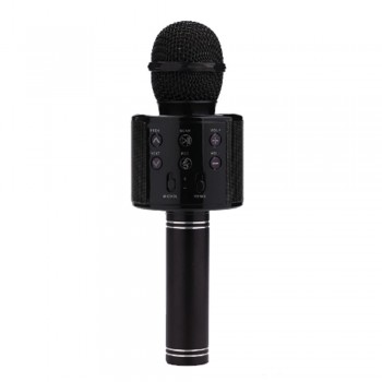 Professional Bluetooth Wireless Microphone WS-858 Karaoke Microphones Speaker Handheld Music Player MIC Singing Recorder KTV Mic