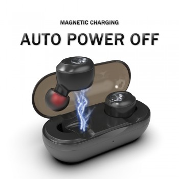 Anomoibuds Capsule TWS Wireless Earbuds V5.0 Bluetooth Earphone Headset Deep Bass Stereo Sound Sport Earphone For Samsung Iphone