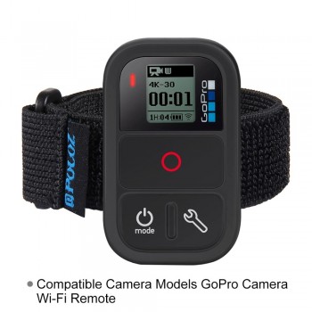 PULUZ Nylon Hand Wrist Strap for Wi-Fi Remote Control Of GoPro HERO For SJ4000 Length 25cm Black
