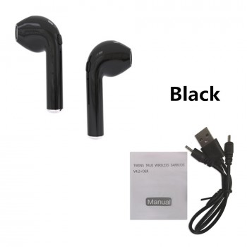 I7 I7S TWS Bluetooth earphone Wireless Headsets Earbuds Portable Phone Handphone With Mic for iPhone X 8 7 6 Android