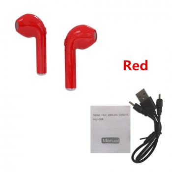 I7 I7S TWS Bluetooth earphone Wireless Headsets Earbuds Portable Phone Handphone With Mic for iPhone X 8 7 6 Android