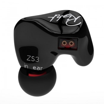 KZ ZS3 Ergonomic Detachable Cable Earphone In Ear Audio Monitors Noise Isolating HiFi Music Sports Earbuds With Microphone es
