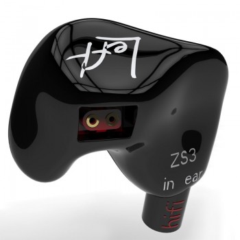 KZ ZS3 Ergonomic Detachable Cable Earphone In Ear Audio Monitors Noise Isolating HiFi Music Sports Earbuds With Microphone es