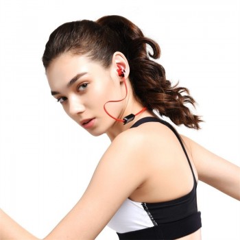 Magnetic Attraction Bluetooth Earphone Headset Waterproof Sports 5.0 With Charging Cable Earphone Build-in Mic Pluggable card