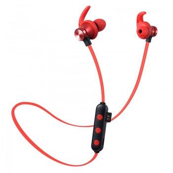 Magnetic Attraction Bluetooth Earphone Headset Waterproof Sports 5.0 With Charging Cable Earphone Build-in Mic Pluggable card