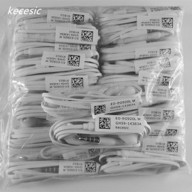 kecesic 10 pieces/lot For s6 Earphone in-ear  earpiece with microphone for MP3 MP4 Samsung Galaxy S7 S6 Edge for s8 earphone
