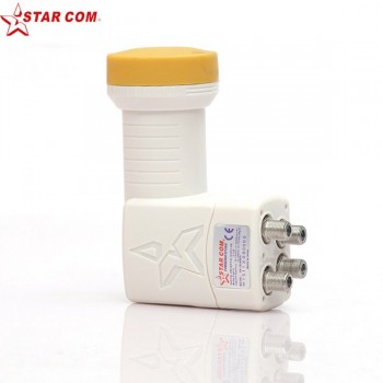 Universal Ku Band Twin LNB High Gain Low Noise 0.1db universal lnb full hd digital ku band twin lnb for satellite tv dvbs2 lnb