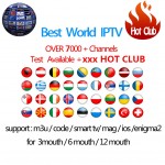 Hotclub IPTV Subscription Android TV Box+Europe Sweden Arabic French Italy Germany UK xxxHotclub M3U Enigma2 Smart TV Mag tv box