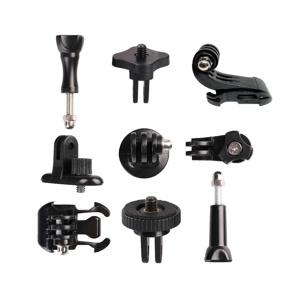 Kaliou Camera Mount Adapter Thumb Screw Knob Bolt Nut J Hook Buckle AEE Adapter for GoPro 6 5 4 3 2 1 SJCAM Camera Accessory