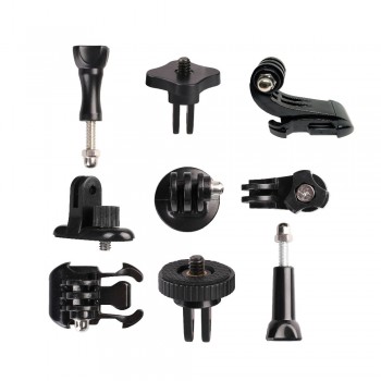 Kaliou Camera Mount Adapter Thumb Screw Knob Bolt Nut J Hook Buckle AEE Adapter for GoPro 6 5 4 3 2 1 SJCAM Camera Accessory