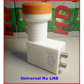 Super HD SR-3602 free shipping Best Signal digital HD Hing Gain low noise waterproof  Universal KU Band Twin LNB