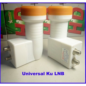 Super HD SR-3602 free shipping Best Signal digital HD Hing Gain low noise waterproof  Universal KU Band Twin LNB