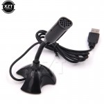 1pcs Mini Computer Microphone USB For PC Notebook Laptop for Skype KTV Studio Speech Chatting Singing Video Games Recording Mic