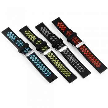LEMADO 20mm Silicone Strap For Original Xiaomi Bip BIT PACE Smart Watch Band for Huami Youth Bracelet Strap waterproof
