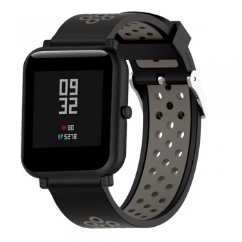 LEMADO 20mm Silicone Strap For Original Xiaomi Bip BIT PACE Smart Watch Band for Huami Youth Bracelet Strap waterproof
