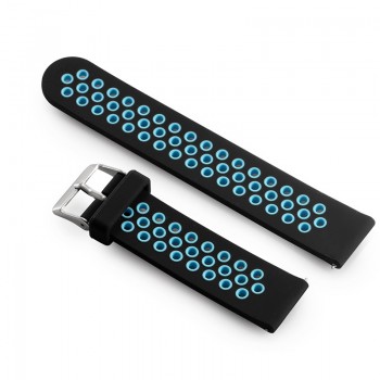 LEMADO 20mm Silicone Strap For Original Xiaomi Bip BIT PACE Smart Watch Band for Huami Youth Bracelet Strap waterproof