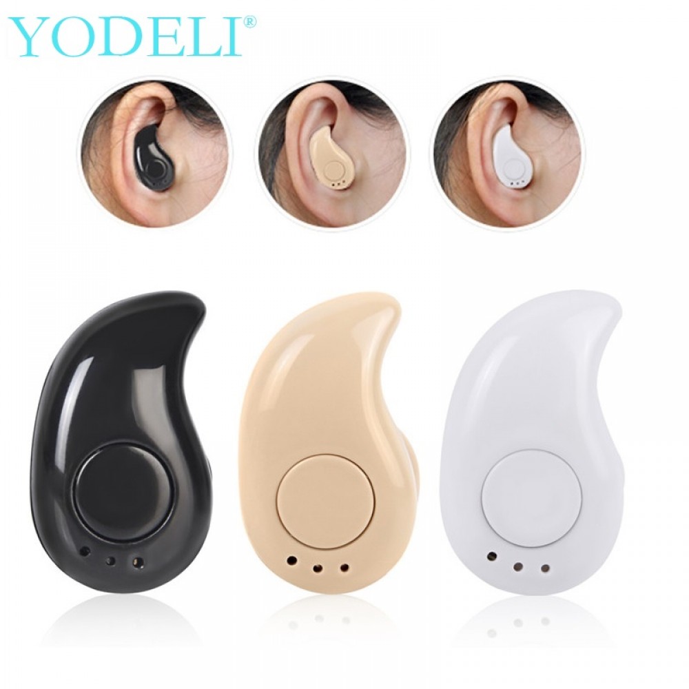 Yodeli Mini Bluetooth Earphone Invisible Earbuds True Wireless Earphones Micro Cordless Earpiece with Microphone for All Phone