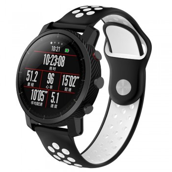 Torntisc Smart Accessories for Huami Stratos strap 22mm Band for Xiaomi Watch 1 2 Pace Double Color Replacement Band