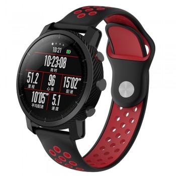 Torntisc Smart Accessories for Huami Stratos strap 22mm Band for Xiaomi Watch 1 2 Pace Double Color Replacement Band