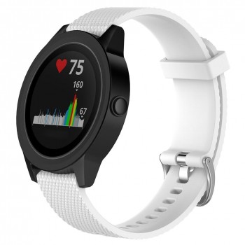 Plaid Silicone Replacement Strap Wristband for Garmin vivoactive3 vivomove vivomove HR