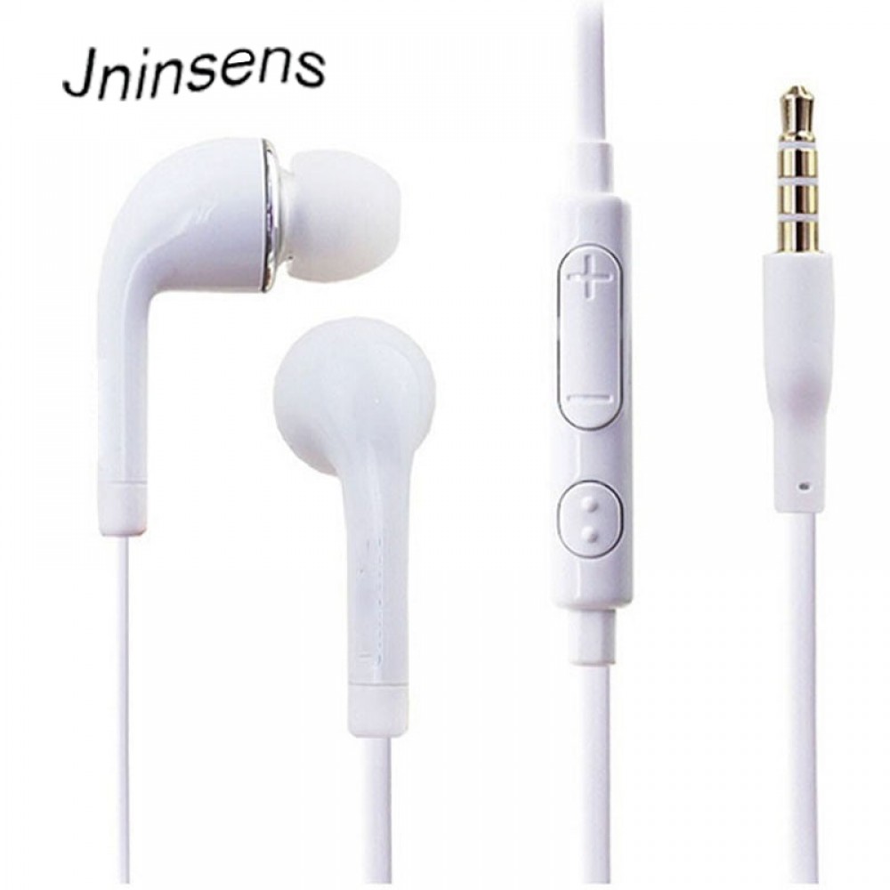 3.5mm In-Ear Stereo Earphone Earbud Silicone earpieces with MIC Microphone for Samsung Galaxy S3 S4