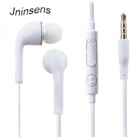3.5mm In-Ear Stereo Earphone Earbud Silicone earpieces with MIC Microphone for Samsung Galaxy S3 S4